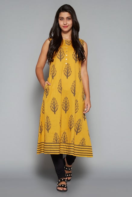 Utsa by Westside Yellow Kurta Utsa by Westside Yellow Kurta