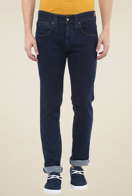 Levi's 511 Navy Slim Fit Cotton Jeans Levi's 511 Navy Slim Fit Cotton Jeans