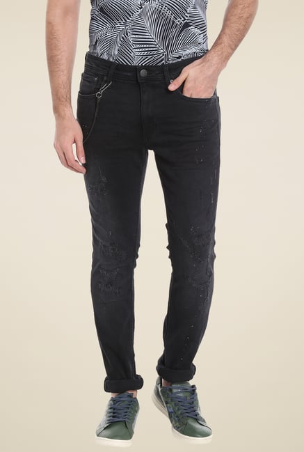 Jack & Jones Black Skinny Fit Jeans Jack & Jones Black Skinny Fit Jeans