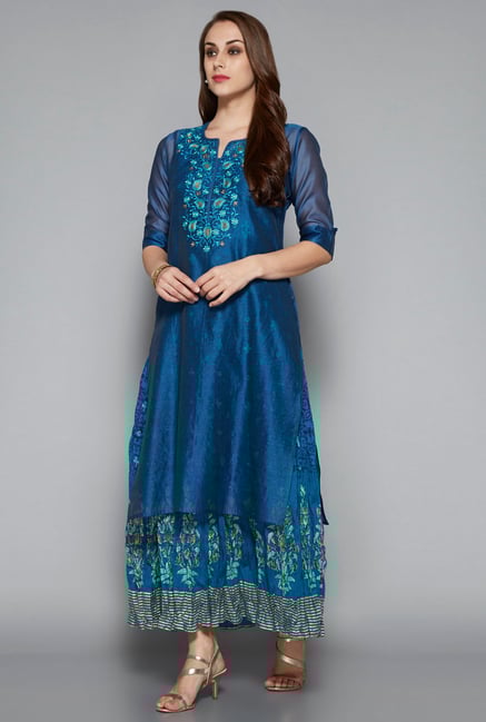 Vark by Westside Indigo Ethnic Set Vark by Westside Indigo Ethnic Set