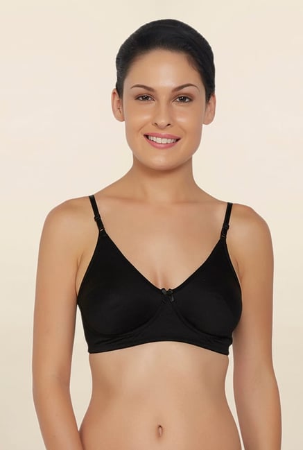 Libertina Black Non Wired Non Padded T Shirt Bra Libertina Black Non Wired Non Padded T Shirt Bra
