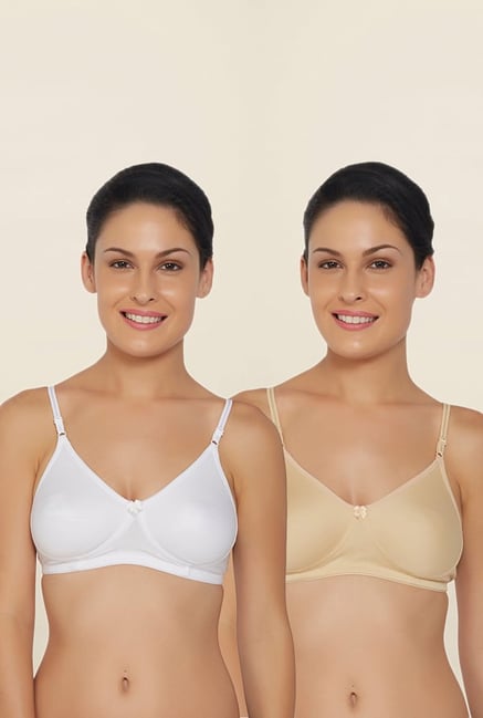 Libertina Multicolor Non Wired T Shirt Bra - Pack Of 2 Libertina Multicolor Non Wired T Shirt Bra - Pack Of 2