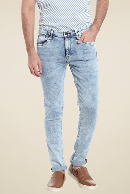 Jack & Jones Light Blue Skinny Fit Jeans Jack & Jones Light Blue Skinny Fit Jeans