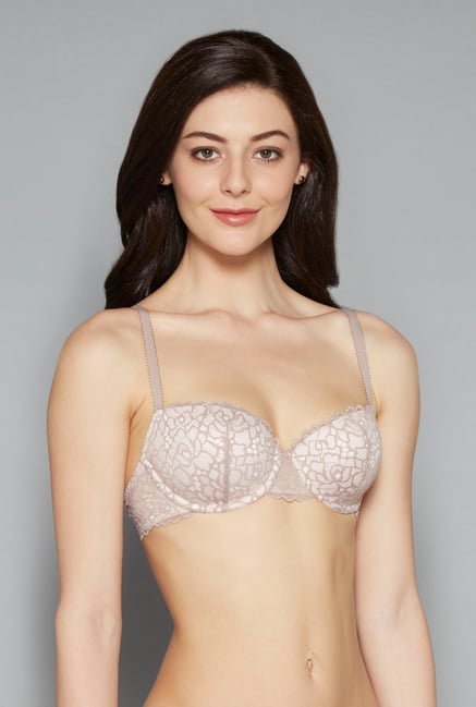 Wunderlove by Westside Latte Chloe Balconette Bra Wunderlove by Westside Latte Chloe Balconette Bra