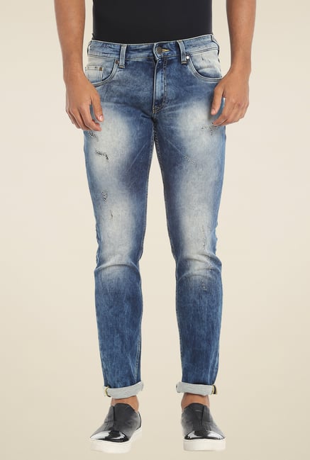Jack & Jones Dark Blue Low Rise Jeans Jack & Jones Dark Blue Low Rise Jeans