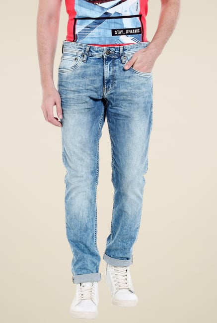 Jack & Jones Light Blue Slim Fit Jeans Jack & Jones Light Blue Slim Fit Jeans