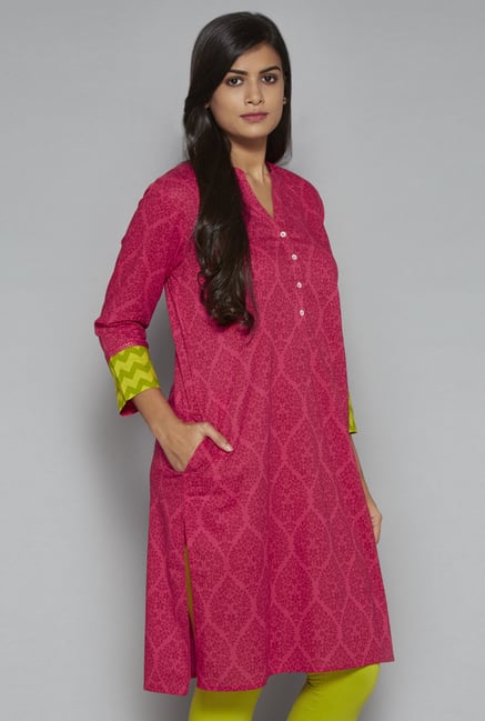 Utsa by Westside Pink Kurta Utsa by Westside Pink Kurta