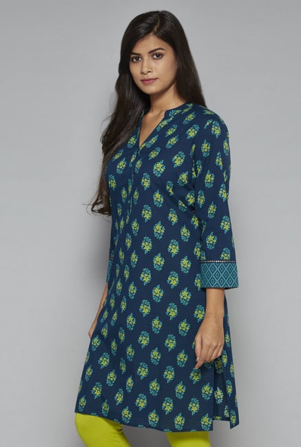 Utsa by Westside Navy Kurta Utsa by Westside Navy Kurta