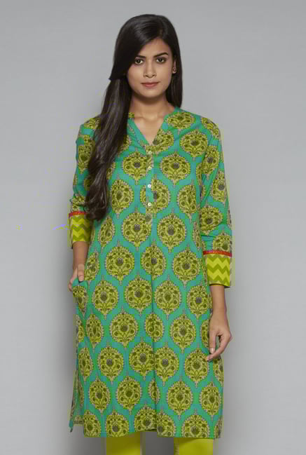 Utsa by Westside Green Kurta Utsa by Westside Green Kurta