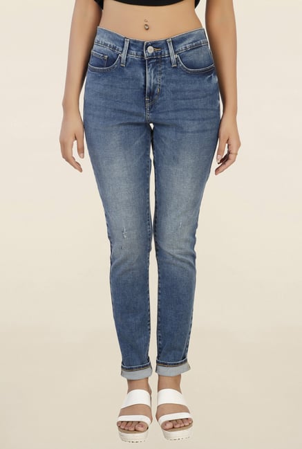 Levi's 311 Blue Skinny Fit Lightly Washed Jeans Levi's 311 Blue Skinny Fit Lightly Washed Jeans