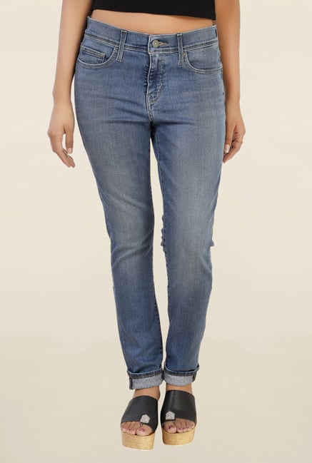 Levi's 311 Blue Skinny Fit Lightly Washed Jeans Levi's 311 Blue Skinny Fit Lightly Washed Jeans
