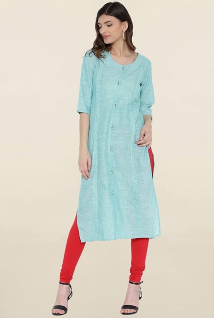 Shree Green Textured Kurta Shree Green Textured Kurta