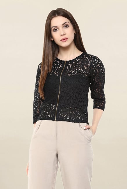Mayra Black Lace Top Mayra Black Lace Top
