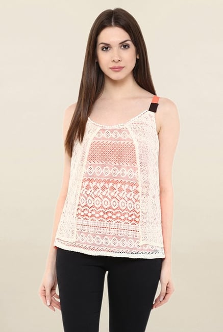 Mayra Peach Lace Top Mayra Peach Lace Top
