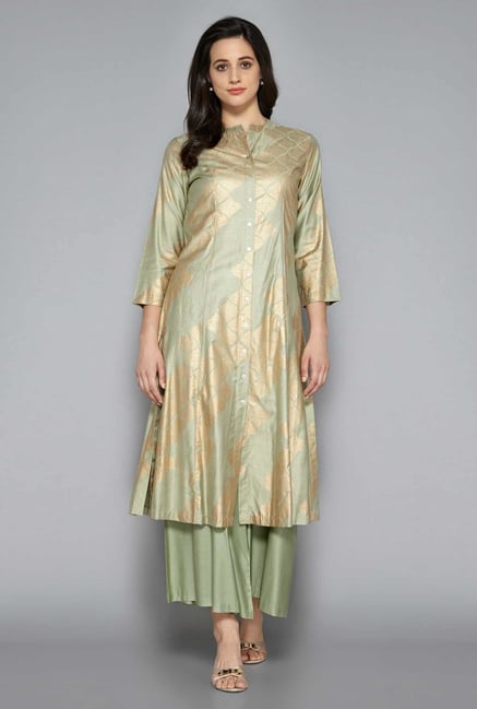 Zuba by Westside Green Kurta Zuba by Westside Green Kurta