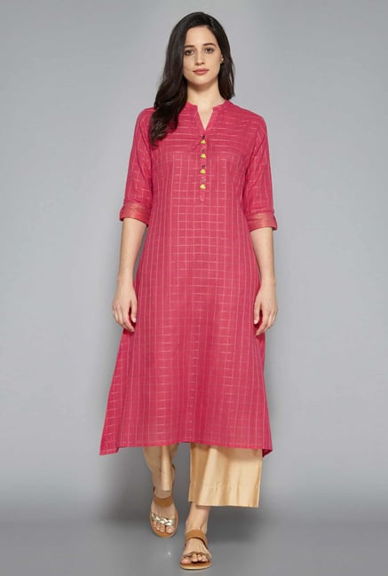Utsa by Westside Pink Kurta Utsa by Westside Pink Kurta