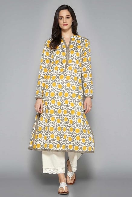 Utsa by Westside Yellow Kurta Utsa by Westside Yellow Kurta