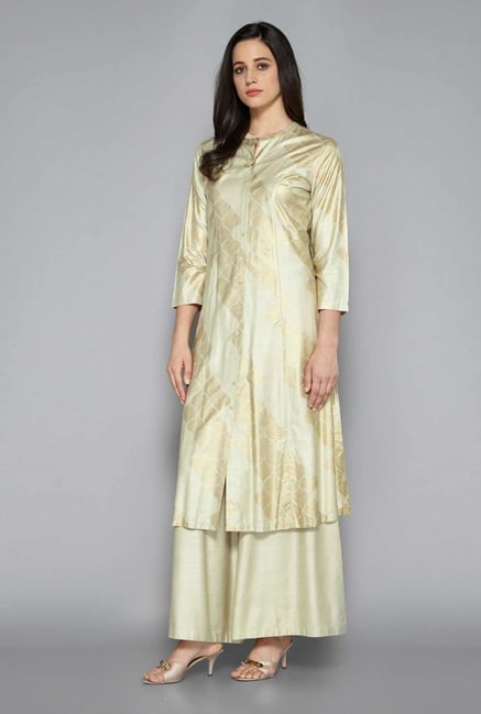 Zuba by Westside Beige Kurta Zuba by Westside Beige Kurta