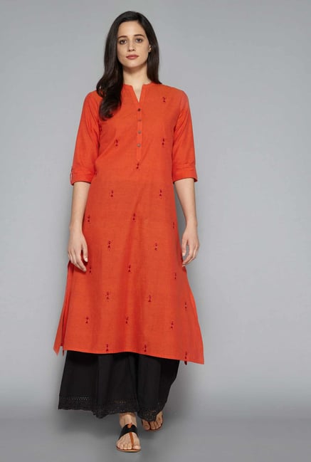 Utsa by Westside Rust Kurta Utsa by Westside Rust Kurta
