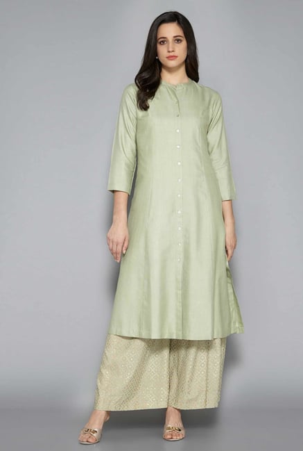 Zuba by Westside Green Kurta Zuba by Westside Green Kurta