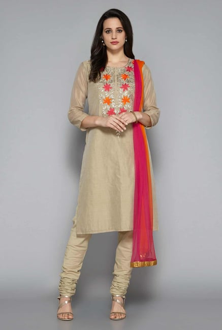 Vark by Westside Taupe Ethnic Set Vark by Westside Taupe Ethnic Set