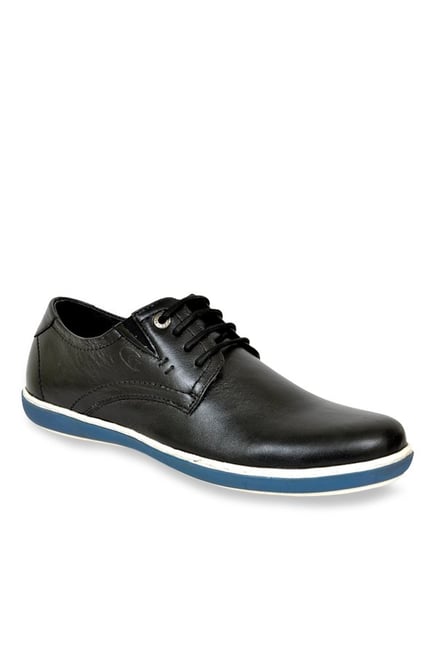 Allen Cooper Black Derby Shoes Allen Cooper Black Derby Shoes