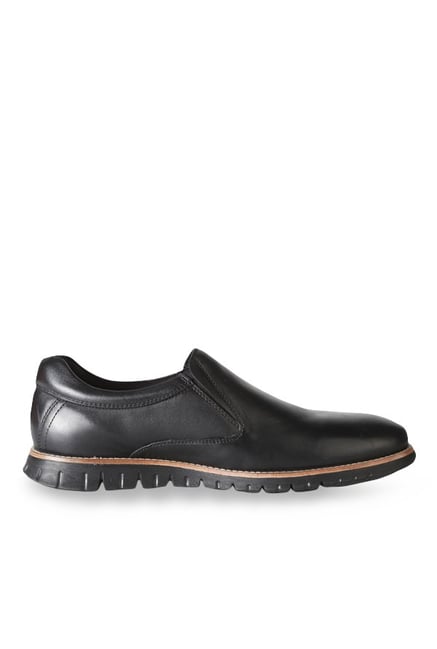 Van Heusen Black Casual Slip-Ons Van Heusen Black Casual Slip-Ons