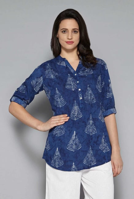 Utsa by Westside Indigo Kurti Utsa by Westside Indigo Kurti