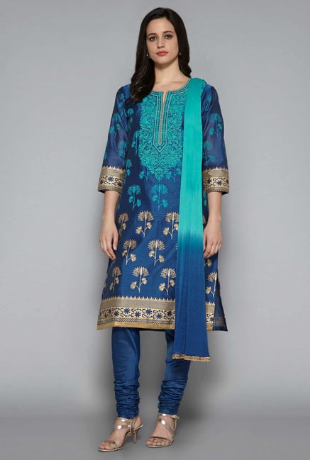 Vark by Westside Indigo Ethnic Set Vark by Westside Indigo Ethnic Set