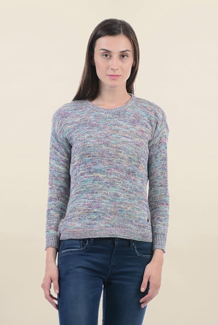 Pepe Jeans Grey Textured Sweater Pepe Jeans Grey Textured Sweater