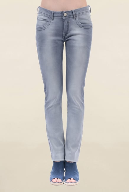 Pepe Jeans Grey Low Rise Jeans Pepe Jeans Grey Low Rise Jeans