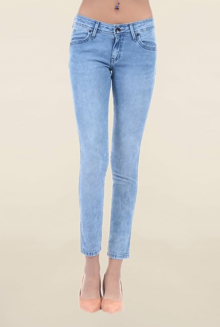 Pepe Jeans Blue Slim Fit Low Rise Jeans Pepe Jeans Blue Slim Fit Low Rise Jeans