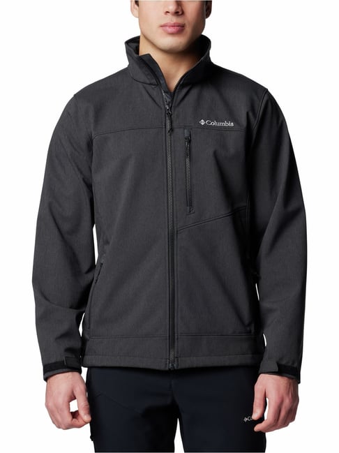 Buy Columbia Black Heather Regular Fit Sports Jacket for Mens
