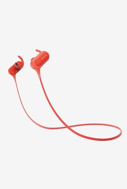 Sony MDR-XB50BSRZE Bluetooth Headphone with Mic (Red)