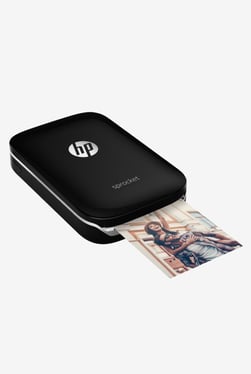 HP Sprocket Z3Z92A Portable Photo Printer (Black)