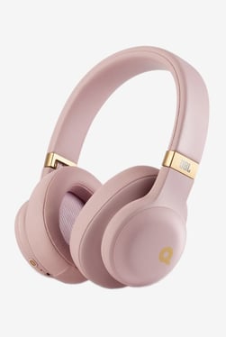 JBL E55BT Quincy Edition Bluetooth Earphone with Mic (Pink)