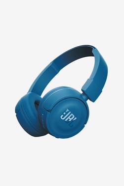 JBL T450BT Bluetooth Headphones with Mic (Blue)