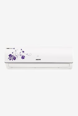 Voltas 1.0 Ton Inverter 4 Star (BEE Rating 2018) 124V SZS Floral Copper Split AC (White)