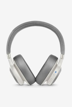 JBL E65BTNC Over the Ear Bluetooth Headphones (White)