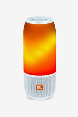 JBL Pulse 3 Portable Bluetooth Speaker (White)