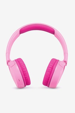 JBL JR300BT Kids On the Ear Bluetooth Headphones (Pink)
