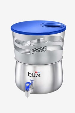 Prestige SS Tattva 1.0 16 L Water Purifier (Silver)