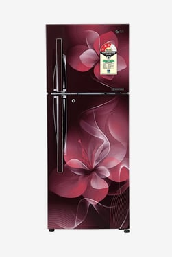 LG GL-T292RSDU 260 L Inverter 3 Star Frost Free Double Door Refrigerator (Scarlet Dazzle)