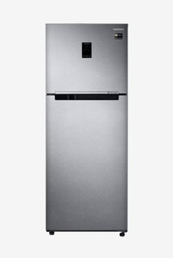 Samsung RT39M553ESL/TL 394L INV 4S Frost Free Double Door Refrigerator (Real Stainless)