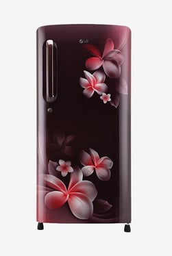 LG GL-B201ASPY 190 L Inverter 5 Star Direct Cool Single Door Refrigerator (Scarlet Plumeria)