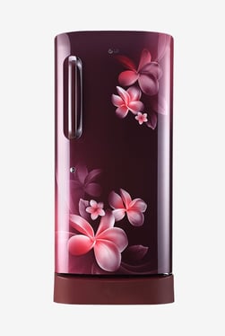 LG GL-D221ASPX 215 L Inverter 4 Star Direct Cool Single Door Refrigerator (Scarlet Plumeria)