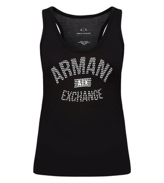 Armani Exchange Black Tank Top Armani Exchange Black Tank Top