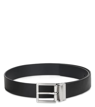 Armani Exchange Black & Navy Reversible Leather Belt Armani Exchange Black & Navy Reversible Leather Belt