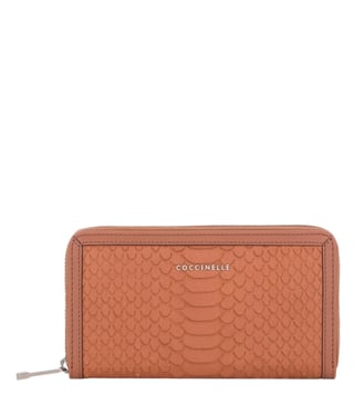 Coccinelle Metallic Python Terra Leather Wallet Coccinelle Metallic Python Terra Leather Wallet