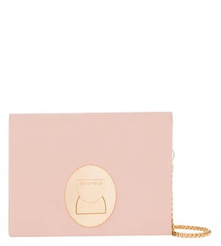 Coccinelle Michelle Lock Degas Leather Clutch Coccinelle Michelle Lock Degas Leather Clutch
